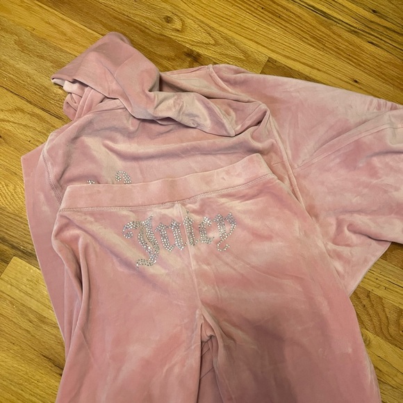 NWT juicy couture og bling tracksuit in rose - Picture 7 of 10